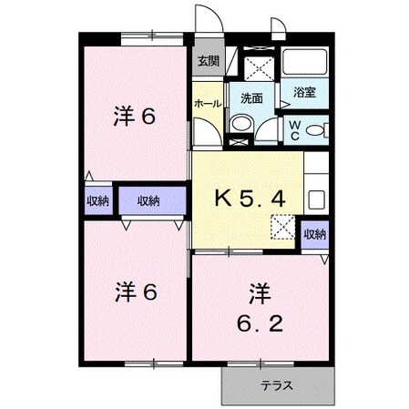 紀ノ川駅 徒歩12分 1階の物件間取画像